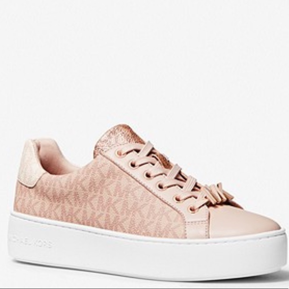 Michael Kors Poppy Color-Block Logo Sneaker